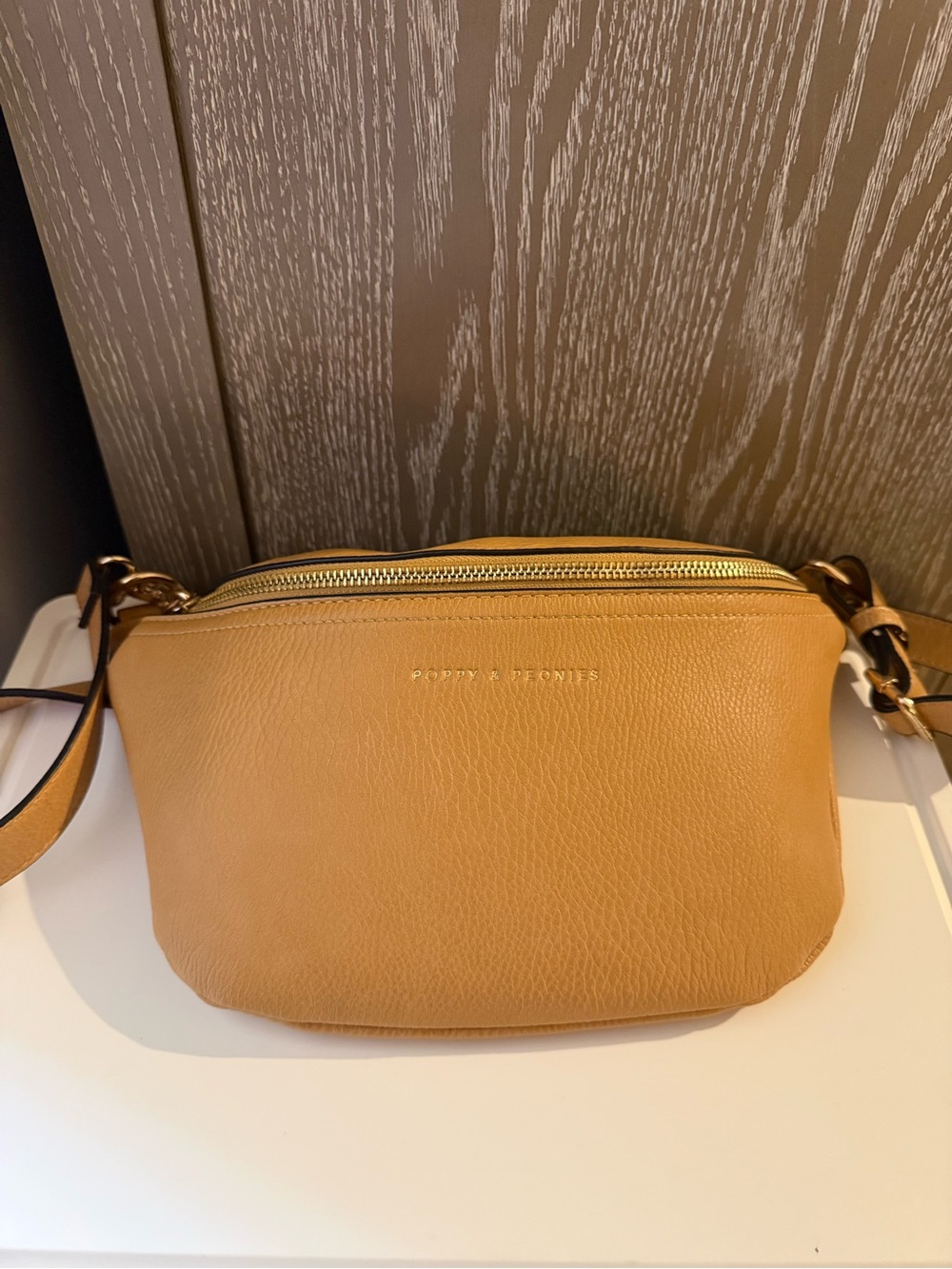 Poppy and Peonies Sidekick in Camel